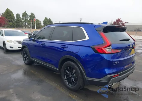 2025 Honda Cr-V Hybrid Sport-L из США, поврежденный, VIN 7FARS5H83SE009728